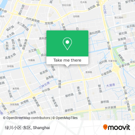 绿川小区-东区 map