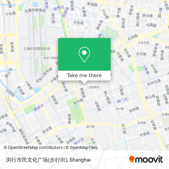 闵行市民文化广场(步行街) map