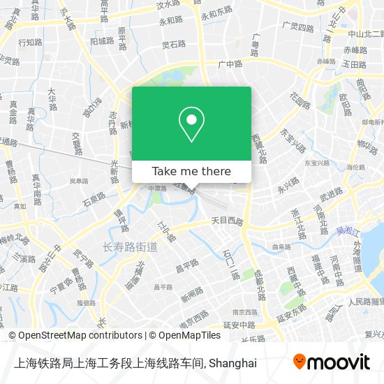 上海铁路局上海工务段上海线路车间 map