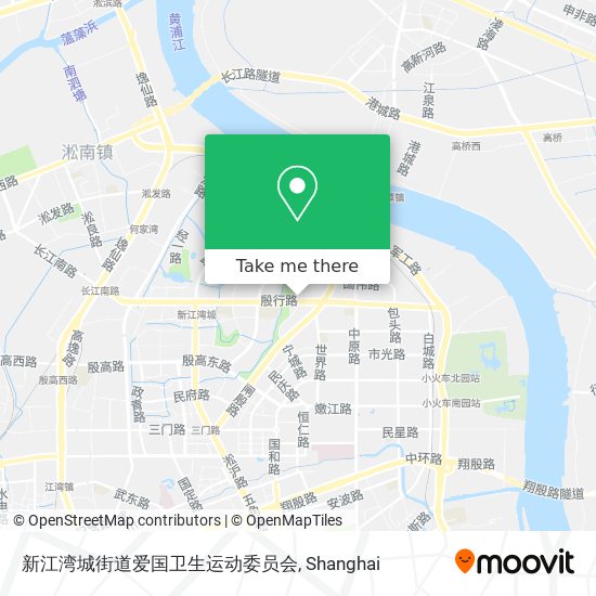 新江湾城街道爱国卫生运动委员会 map