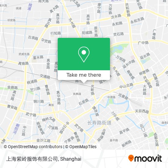 上海紫岭服饰有限公司 map