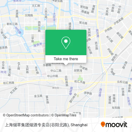 上海烟草集团烟酒专卖店(谷阳北路) map