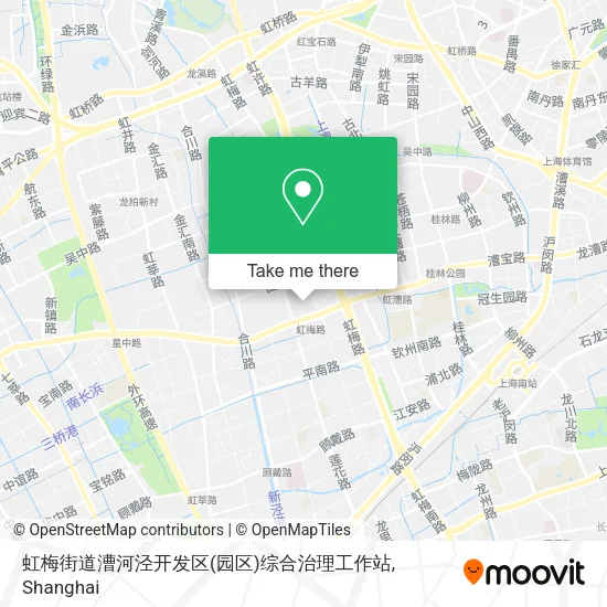 虹梅街道漕河泾开发区(园区)综合治理工作站 map
