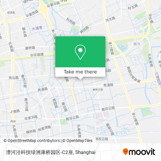 漕河泾科技绿洲康桥园区-C2座 map