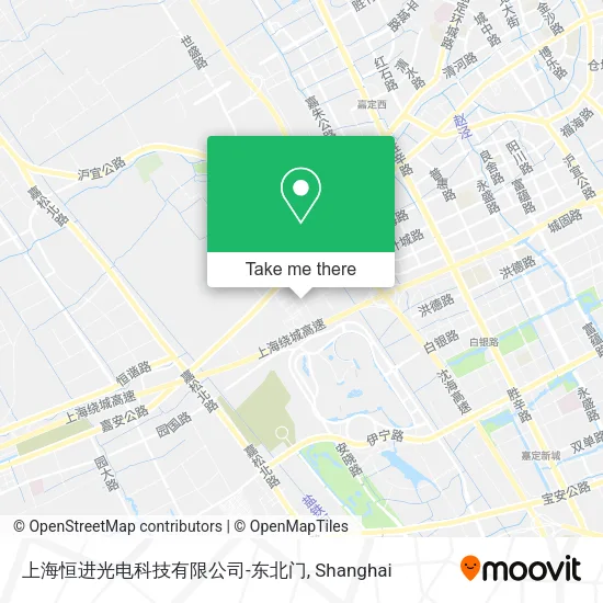 上海恒进光电科技有限公司-东北门 map