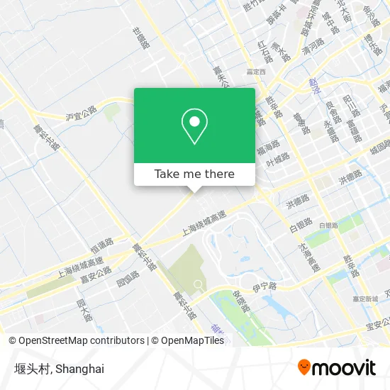 堰头村 map