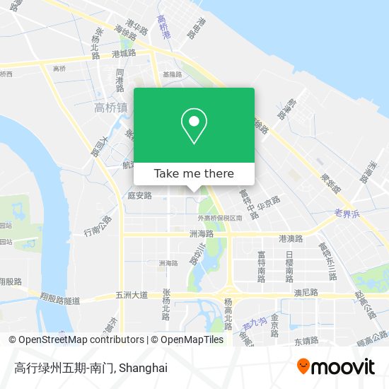 高行绿州五期-南门 map