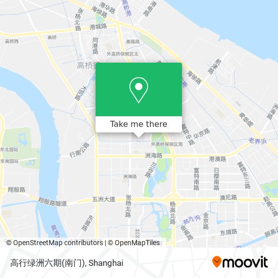 高行绿洲六期(南门) map