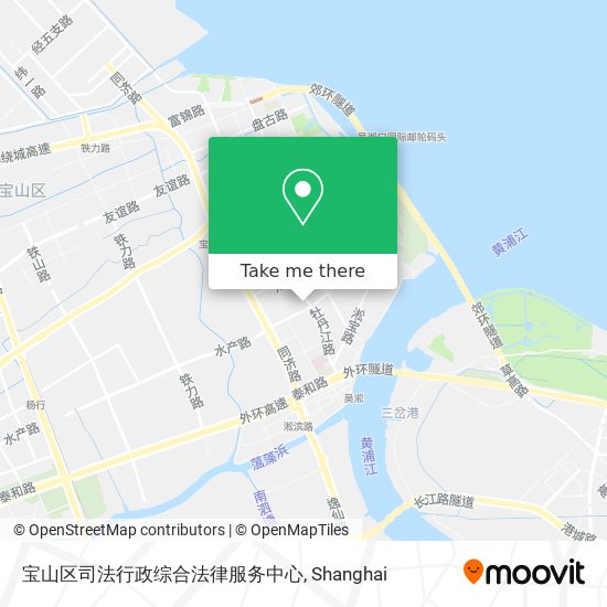宝山区司法行政综合法律服务中心 map