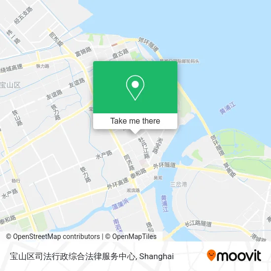 宝山区司法行政综合法律服务中心 map