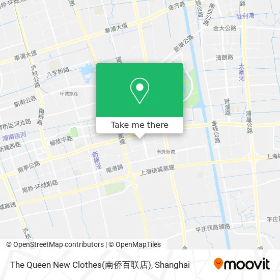 The Queen New Clothes(南侨百联店) map