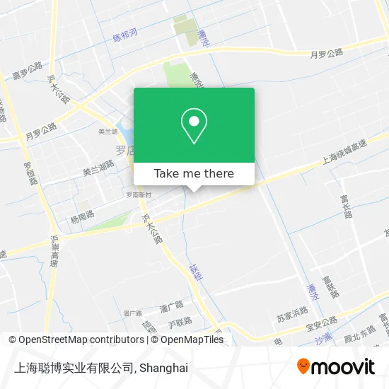 上海聪博实业有限公司 map
