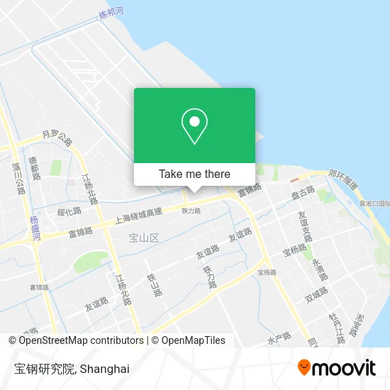 宝钢研究院 map