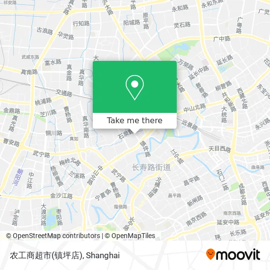 农工商超市(镇坪店) map