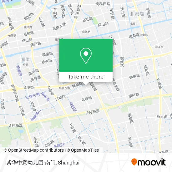 紫华中意幼儿园-南门 map