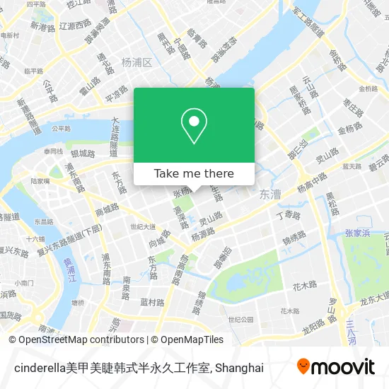 cinderella美甲美睫韩式半永久工作室 map