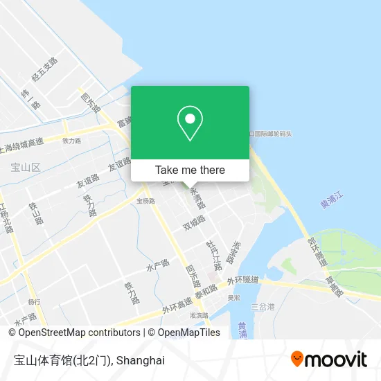 宝山体育馆(北2门) map
