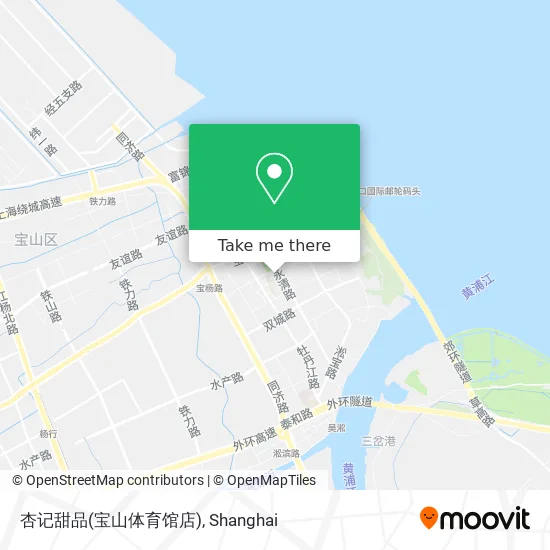 杏记甜品(宝山体育馆店) map
