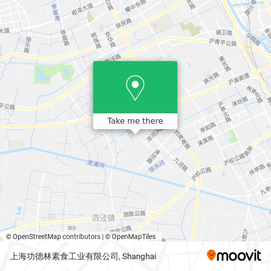 上海功德林素食工业有限公司 map