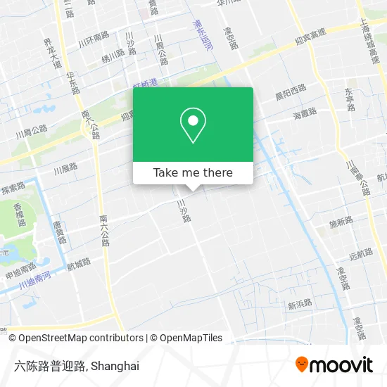 六陈路普迎路 map