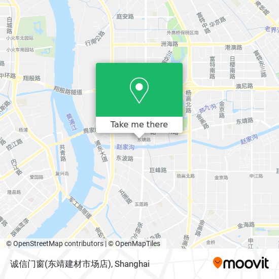 诚信门窗(东靖建材市场店) map