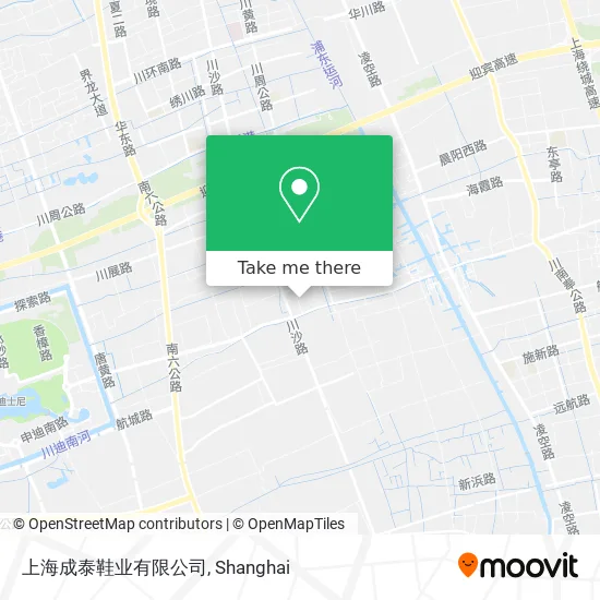 上海成泰鞋业有限公司 map