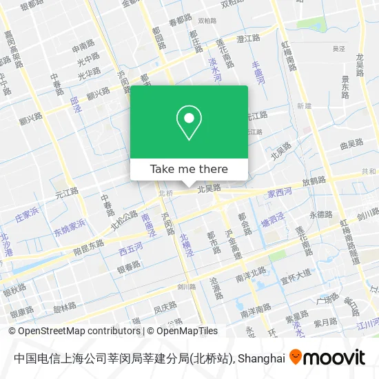 中国电信上海公司莘闵局莘建分局(北桥站) map