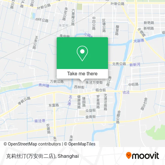 克莉丝汀(万安街二店) map