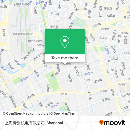 上海青盟机电有限公司 map