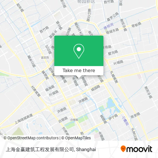 上海金赢建筑工程发展有限公司 map
