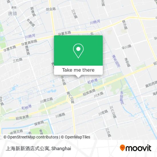 上海新新酒店式公寓 map