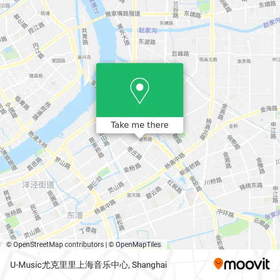 U-Music尤克里里上海音乐中心 map