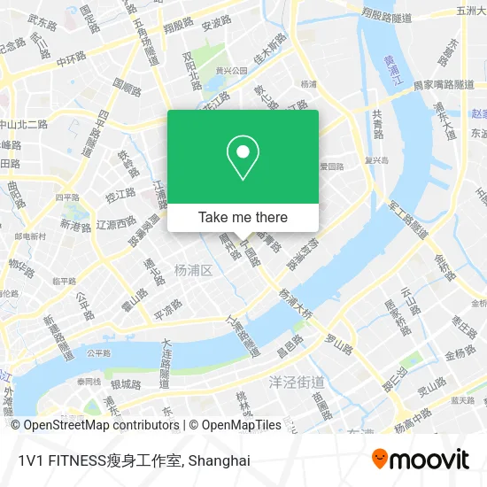 1V1 FITNESS瘦身工作室 map
