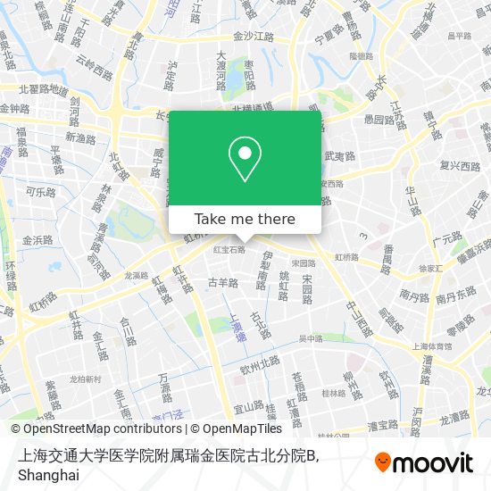 上海交通大学医学院附属瑞金医院古北分院B map