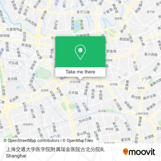 上海交通大学医学院附属瑞金医院古北分院B map