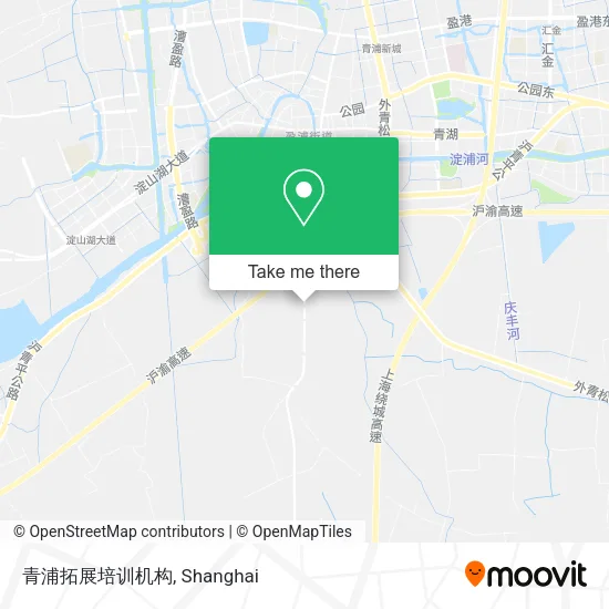 青浦拓展培训机构 map