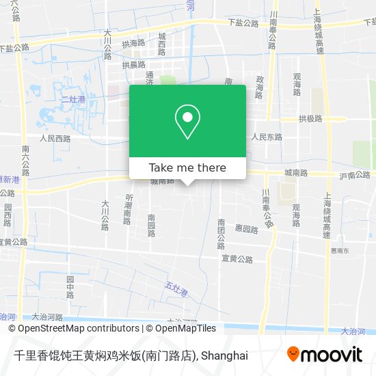 千里香馄饨王黄焖鸡米饭(南门路店) map
