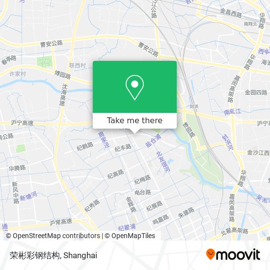 荣彬彩钢结构 map