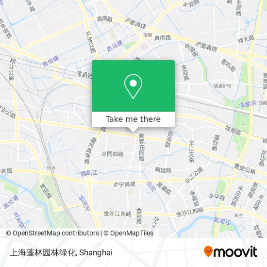 上海蓬林园林绿化 map