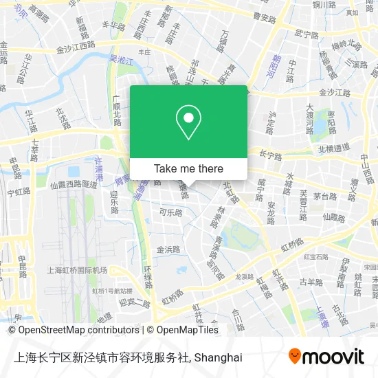 上海长宁区新泾镇市容环境服务社 map