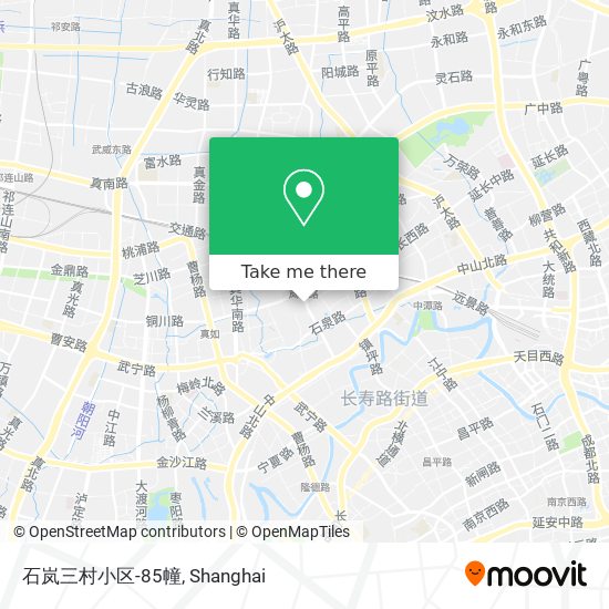 石岚三村小区-85幢 map