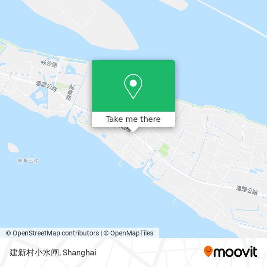 建新村小水闸 map