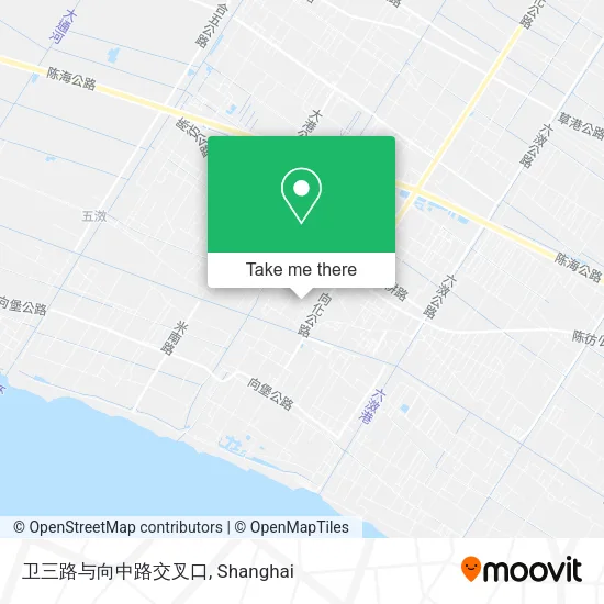 卫三路与向中路交叉口 map
