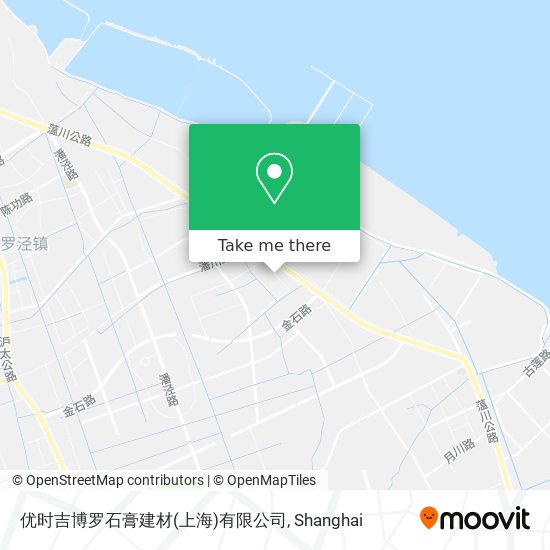 优时吉博罗石膏建材(上海)有限公司 map