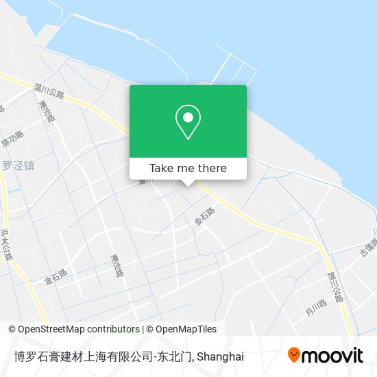 博罗石膏建材上海有限公司-东北门 map