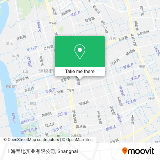 上海宝地实业有限公司 map