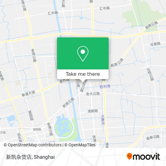 新凯杂货店 map