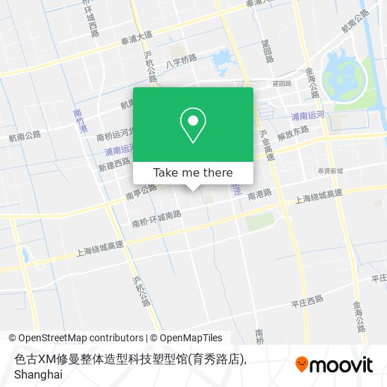 色古XM修曼整体造型科技塑型馆(育秀路店) map