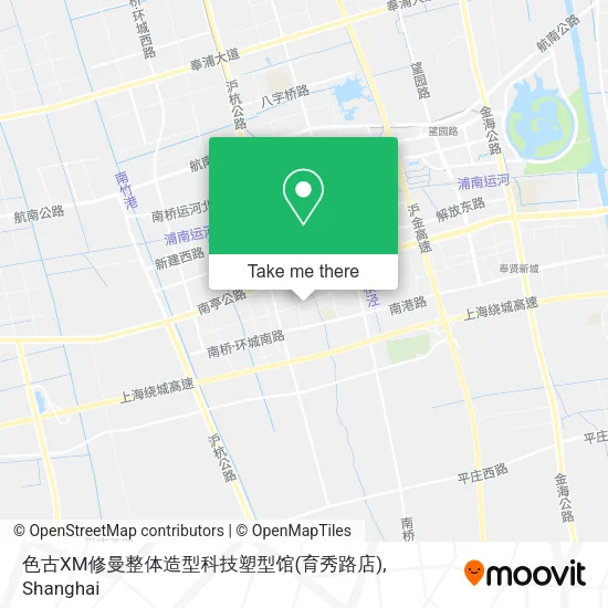 色古XM修曼整体造型科技塑型馆(育秀路店) map
