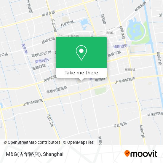 M&G(古华路店) map